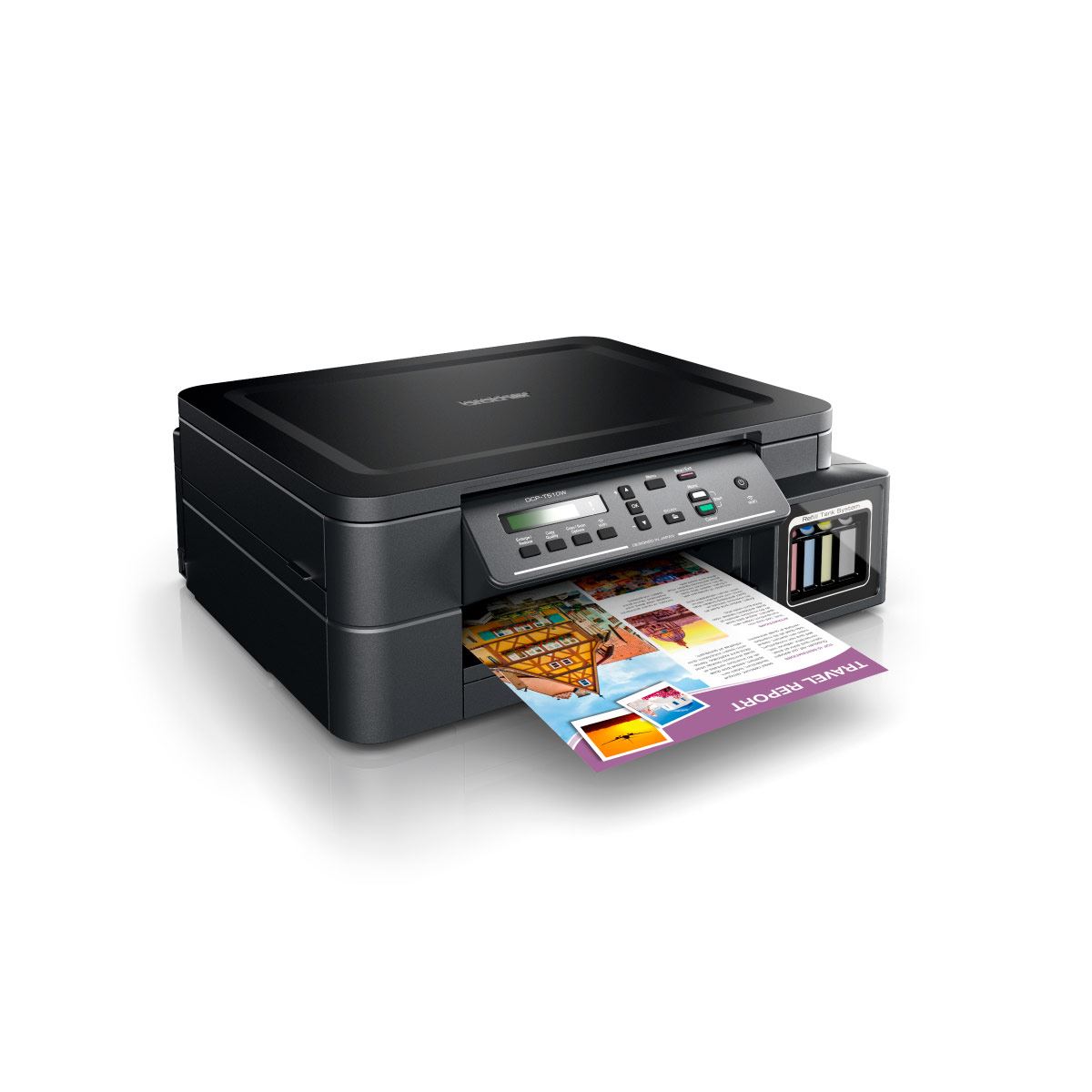 Impresora Multifuncional Brother Ink Tank DCP-T510W