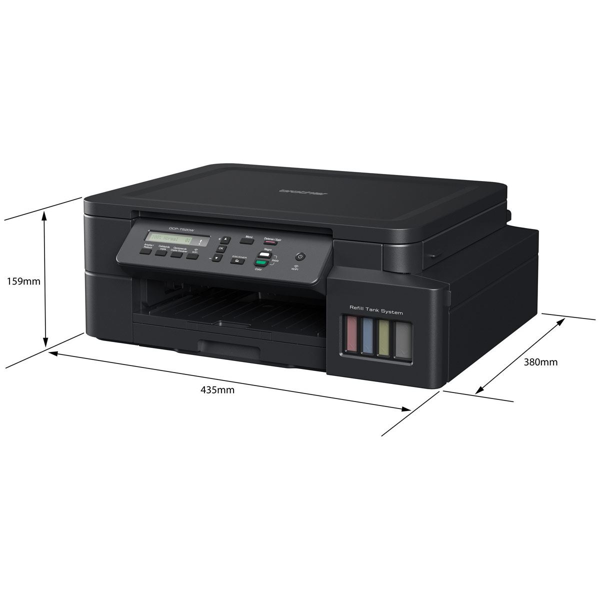 Multifuncional InkBenefit Tank DCP-T520 Brother