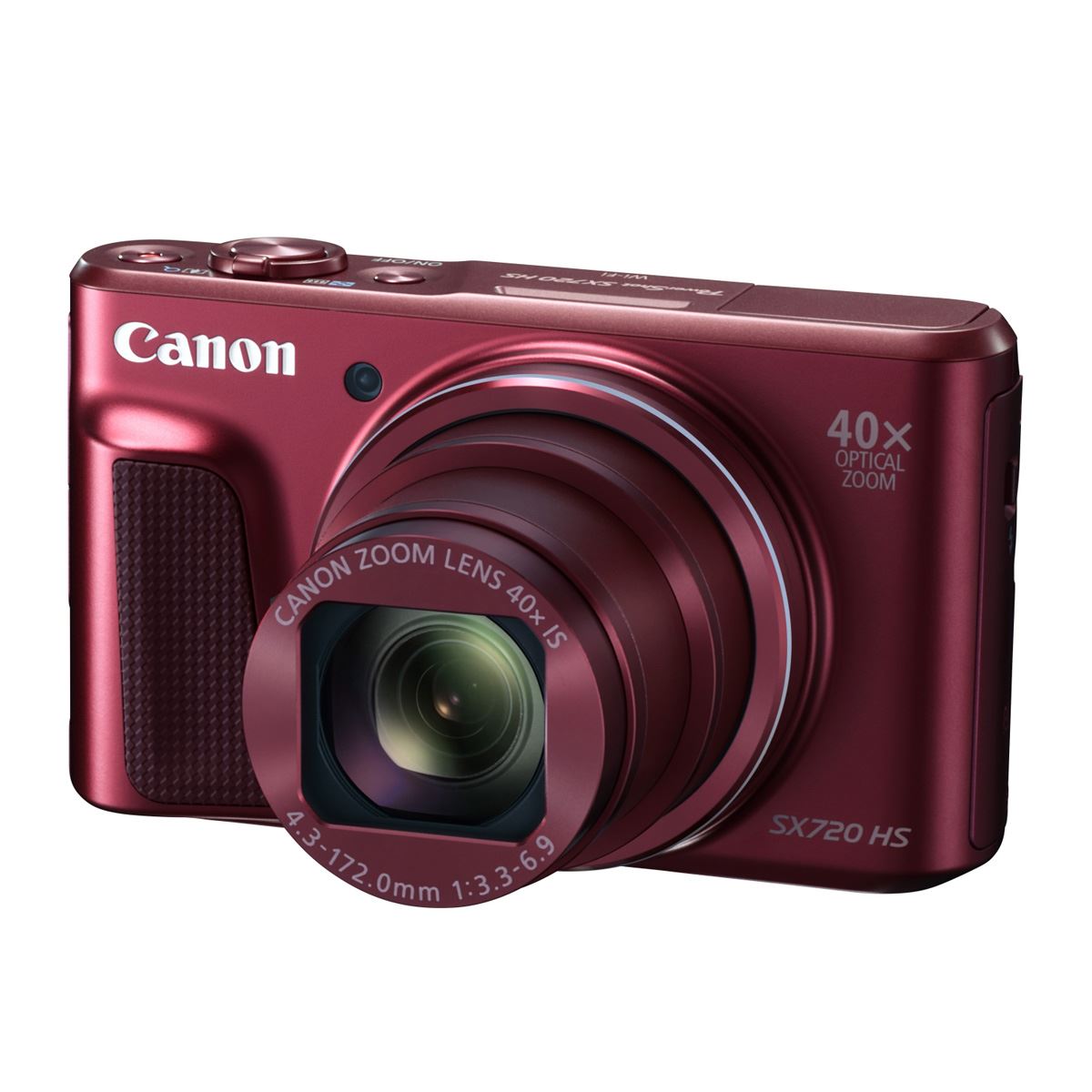 Cámara Canon Powershot SX720 Roja