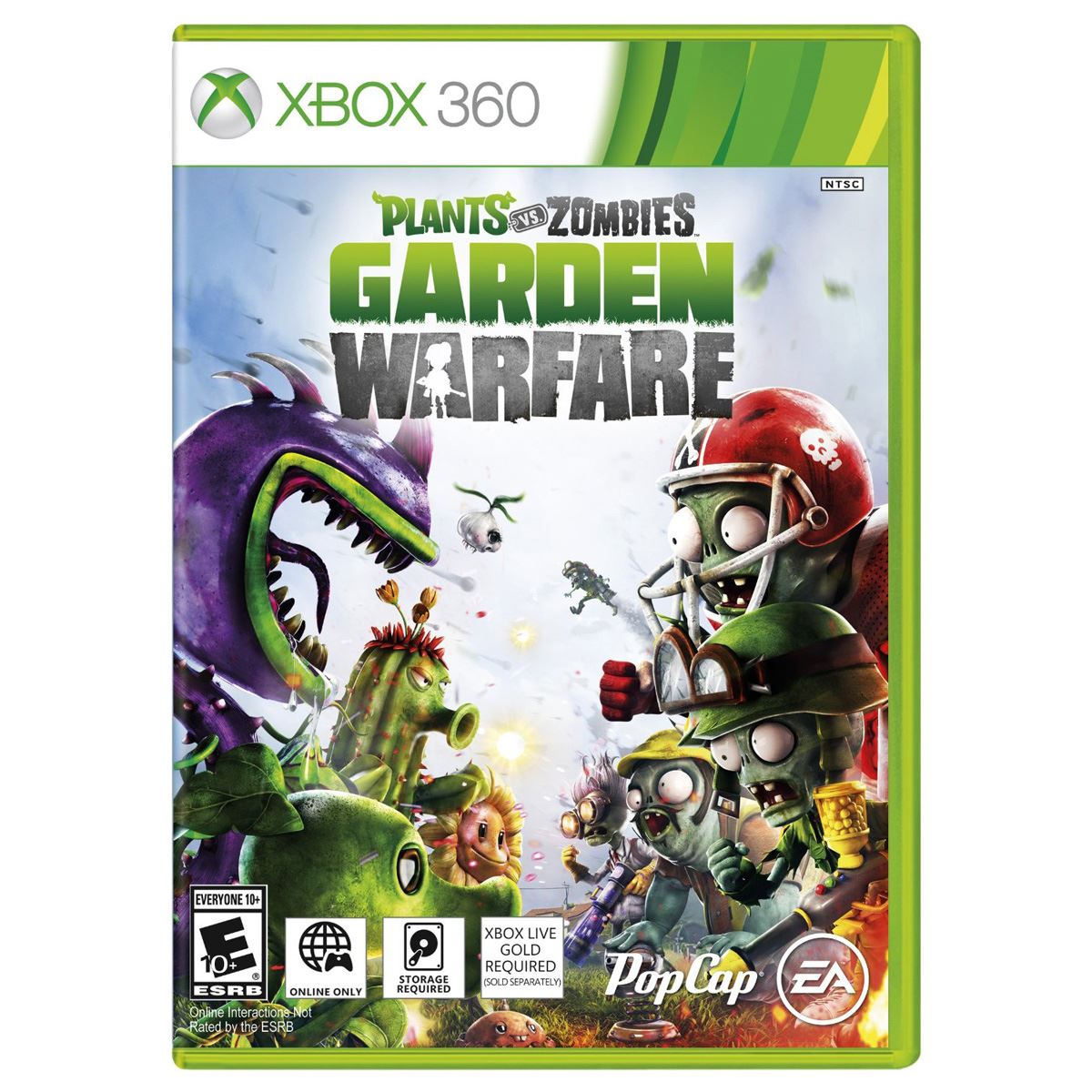 Xbox 360 Plants Vs Zombies Garden Warfare
