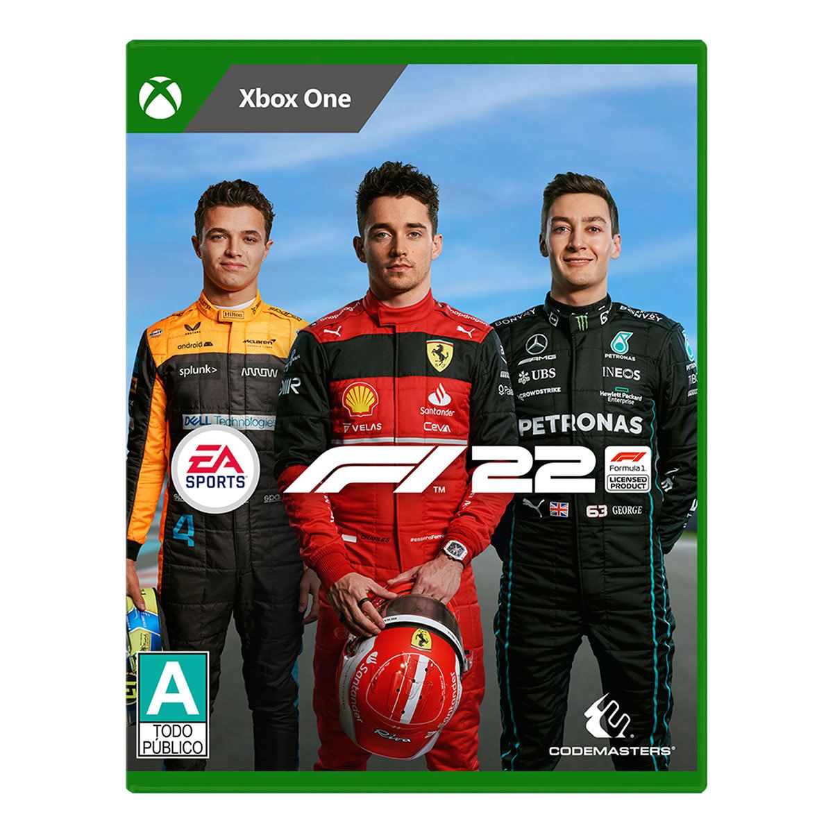 XBOX ONE F1 22 PG FRONTLINE