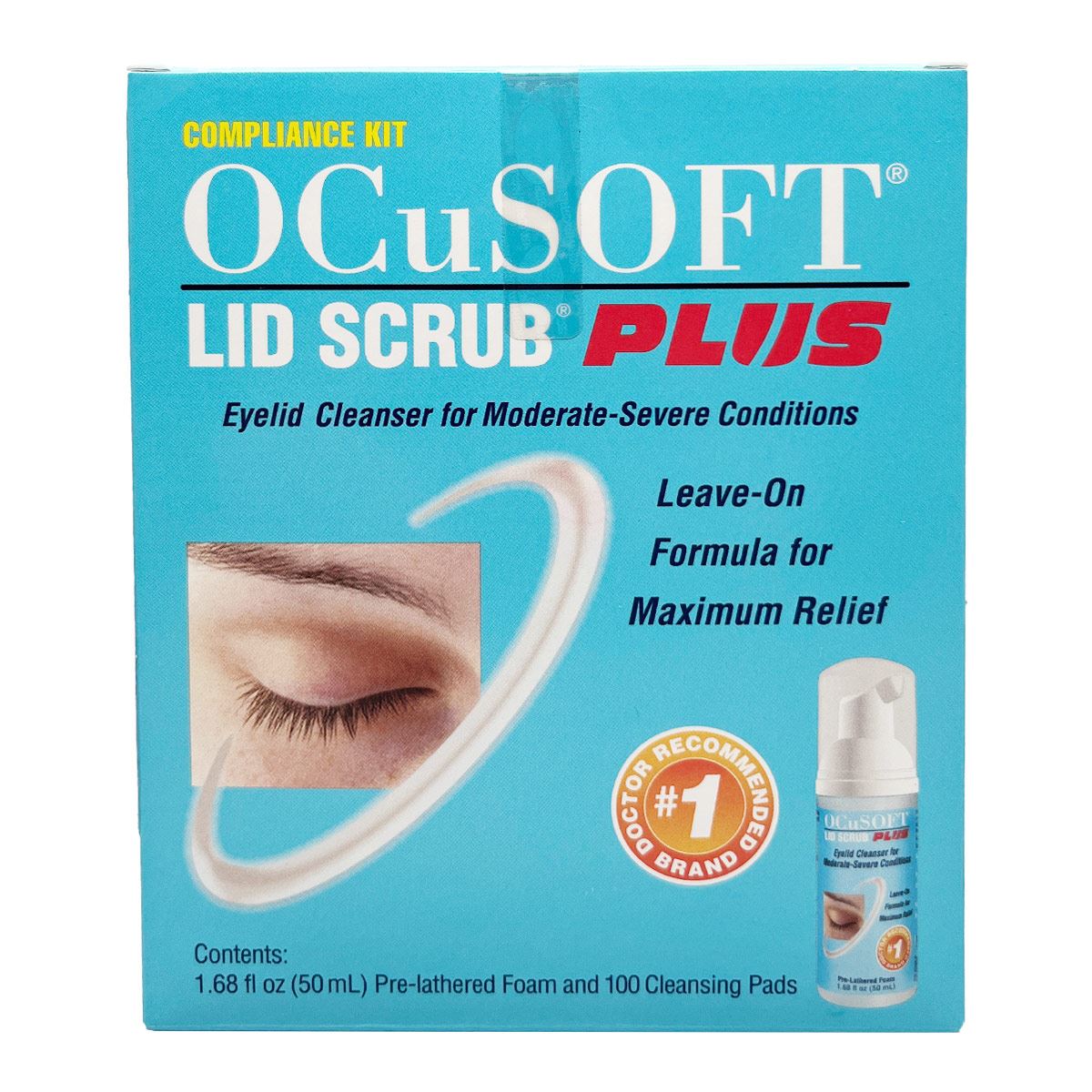OCuSOFT® Espuma Limpiadora para Párpados