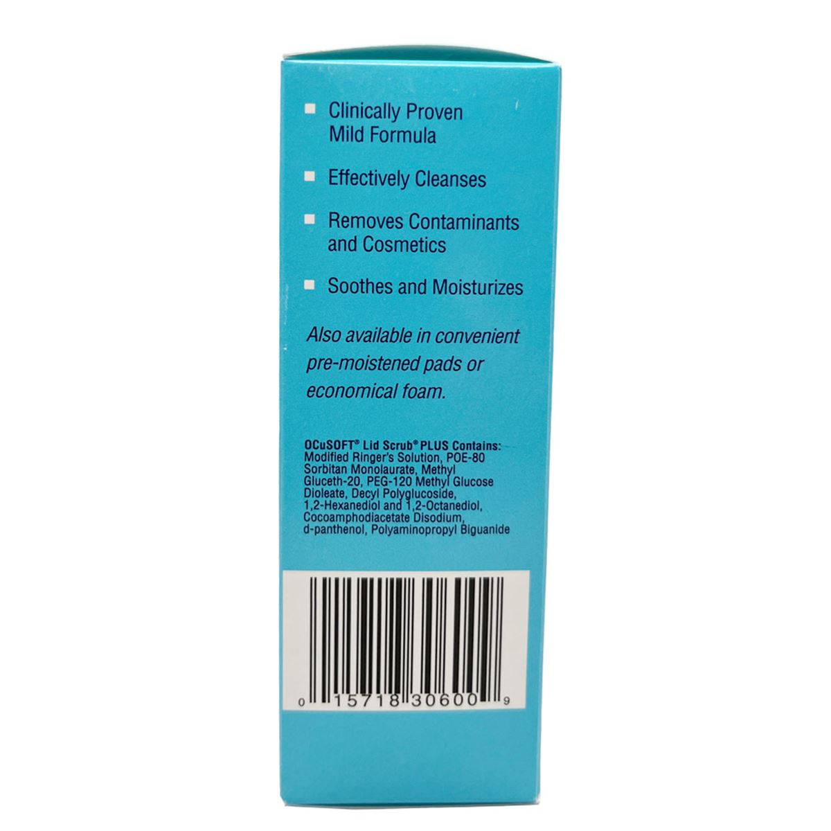 OCuSOFT® Espuma Limpiadora para Párpados