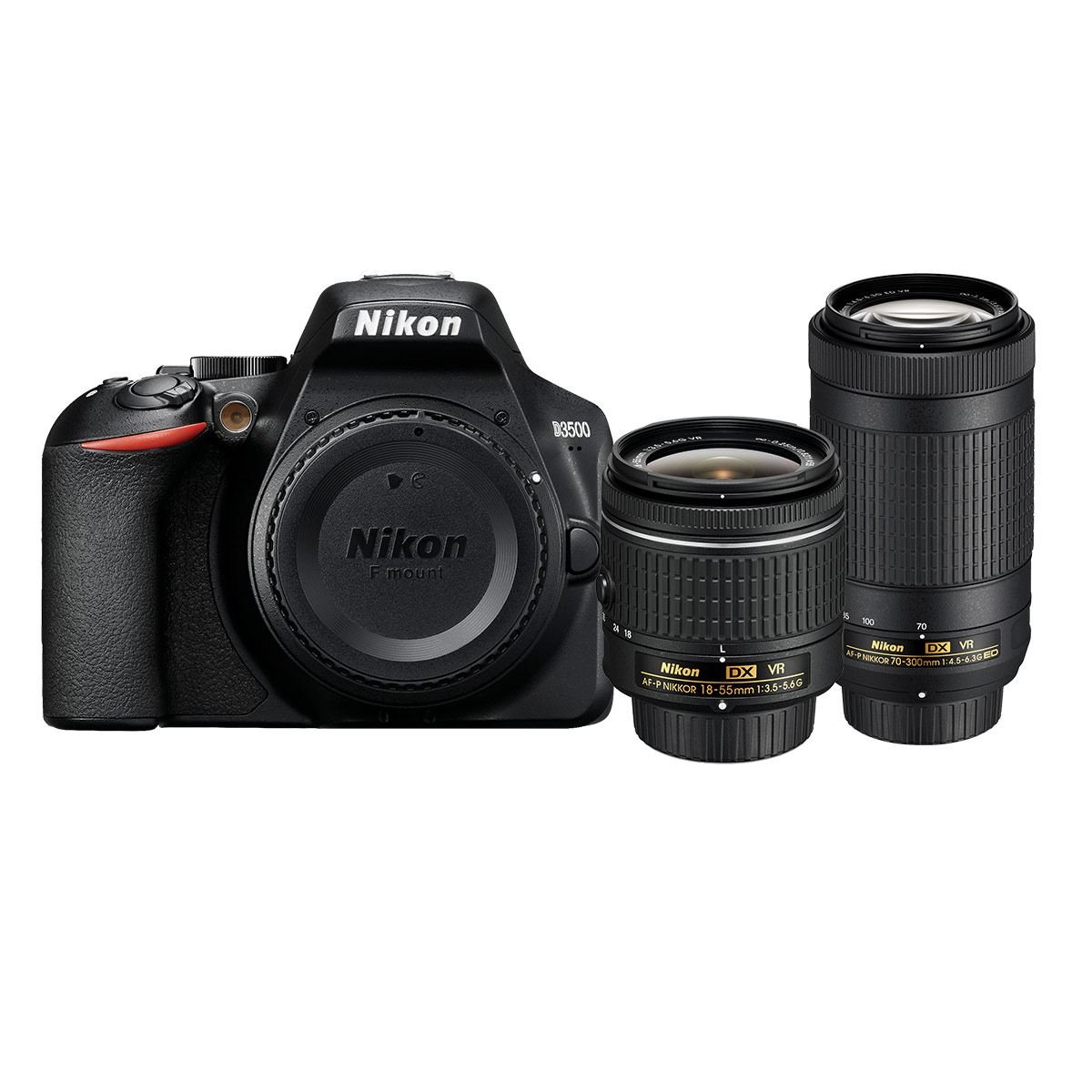 Cámara Nikon D3500 18-55/70-300