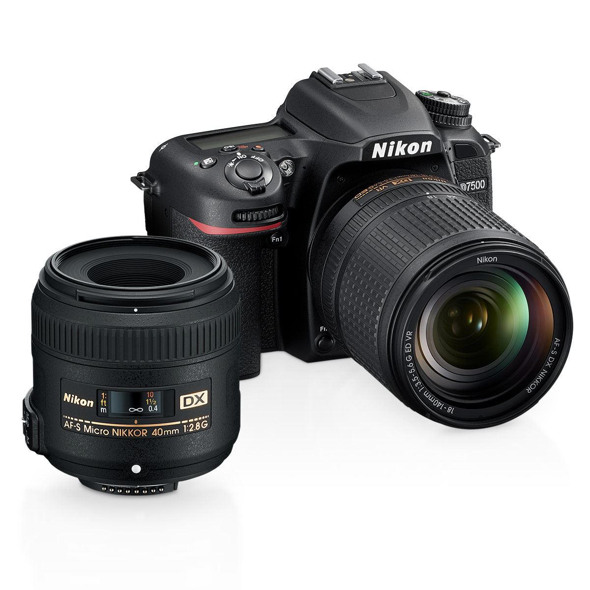 C&#225;mara Nikon Kit D7500 LK 40 mm BF