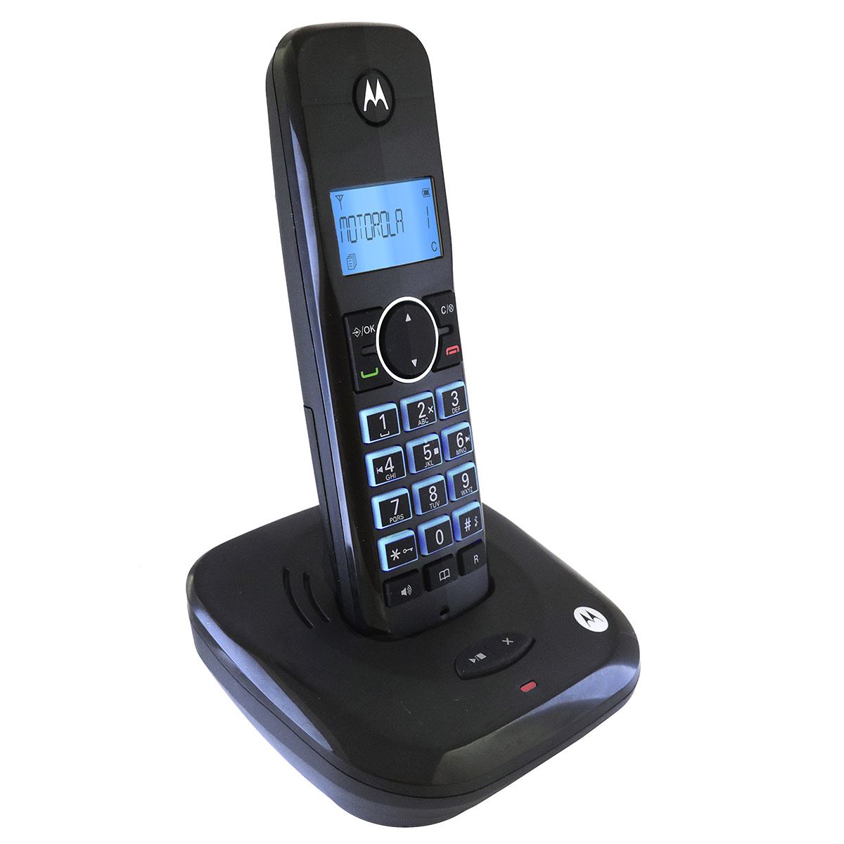 Teléfono Inalámbrico Motorola MOTO500ID Negro