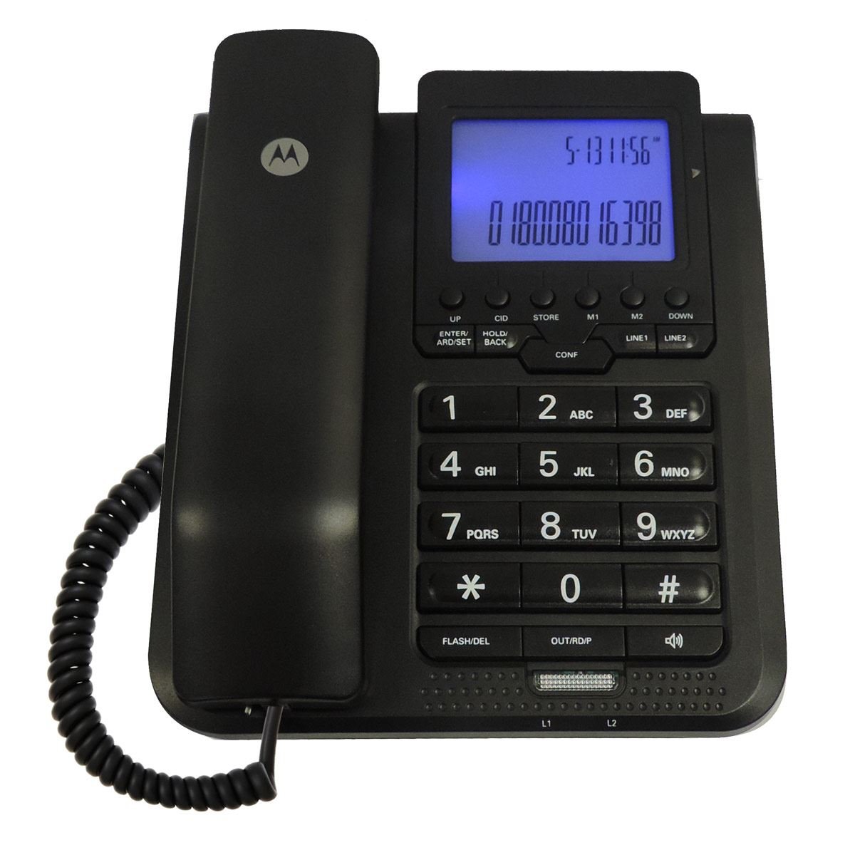 D1102B Teléfono inalámbrico con contestador automático Identificador de  llamadas/Llamada en Carevas Aparatos telefónicos