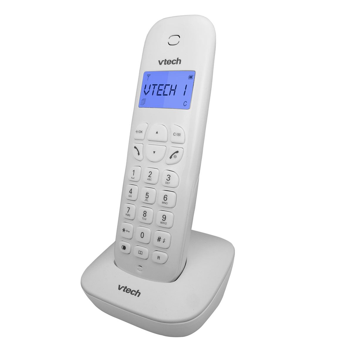 Teléfono de Casa Sencillo Vt680w Blanco Vtech