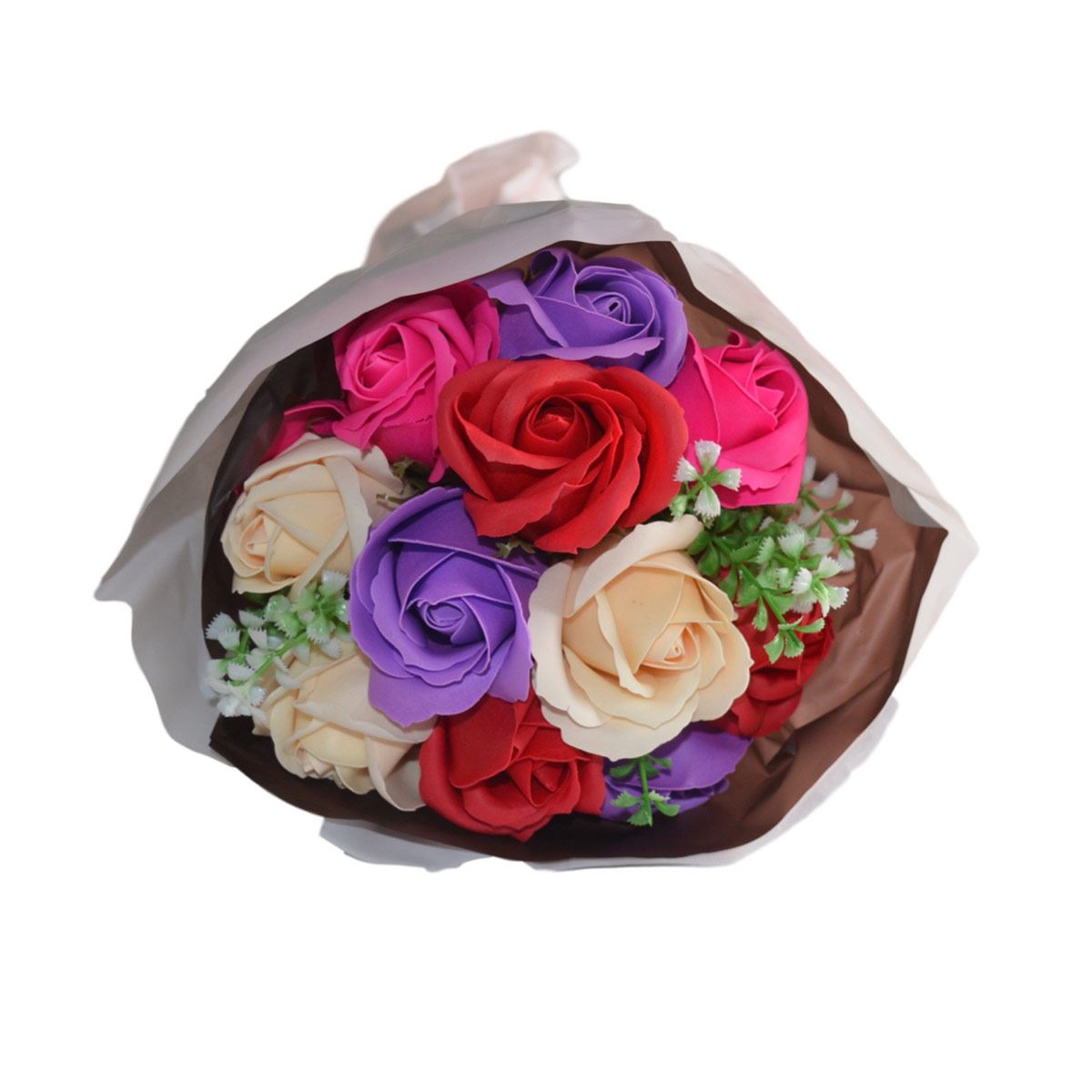 Ramo Rosas Moradas Chico Pasión Por Las Novedades
