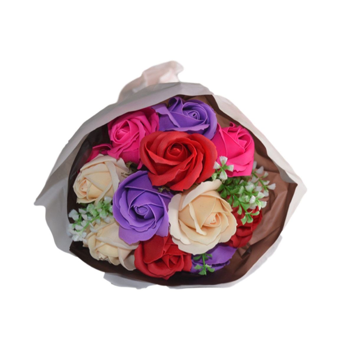 Ramo Rosas Moradas Grande Pasión Por Las Novedades