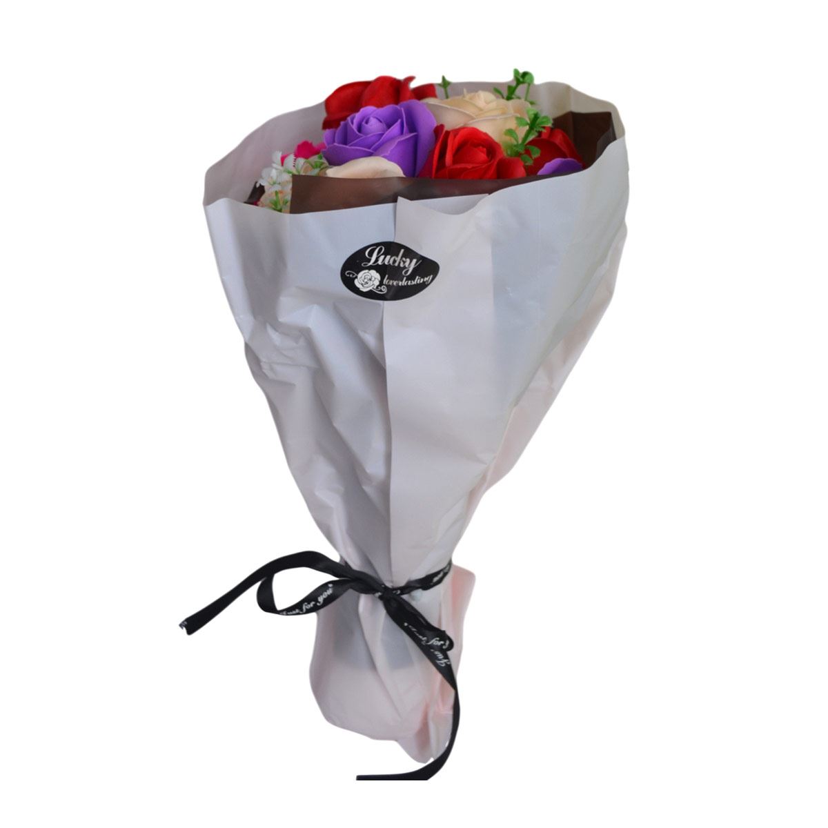 Ramo Rosas Moradas Grande Pasión Por Las Novedades