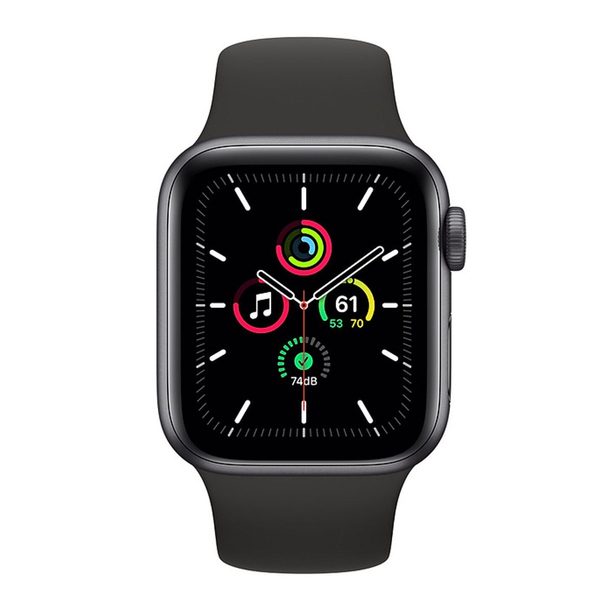 Apple Watch SE GPS Gris 40mm con Correa Negra