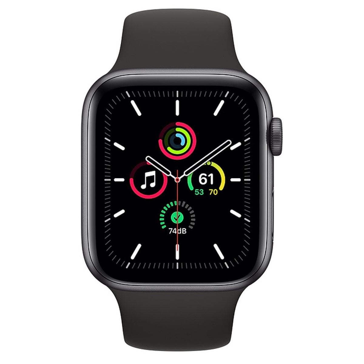 Apple Watch SE GPS Gris 44mm con Correa Negra
