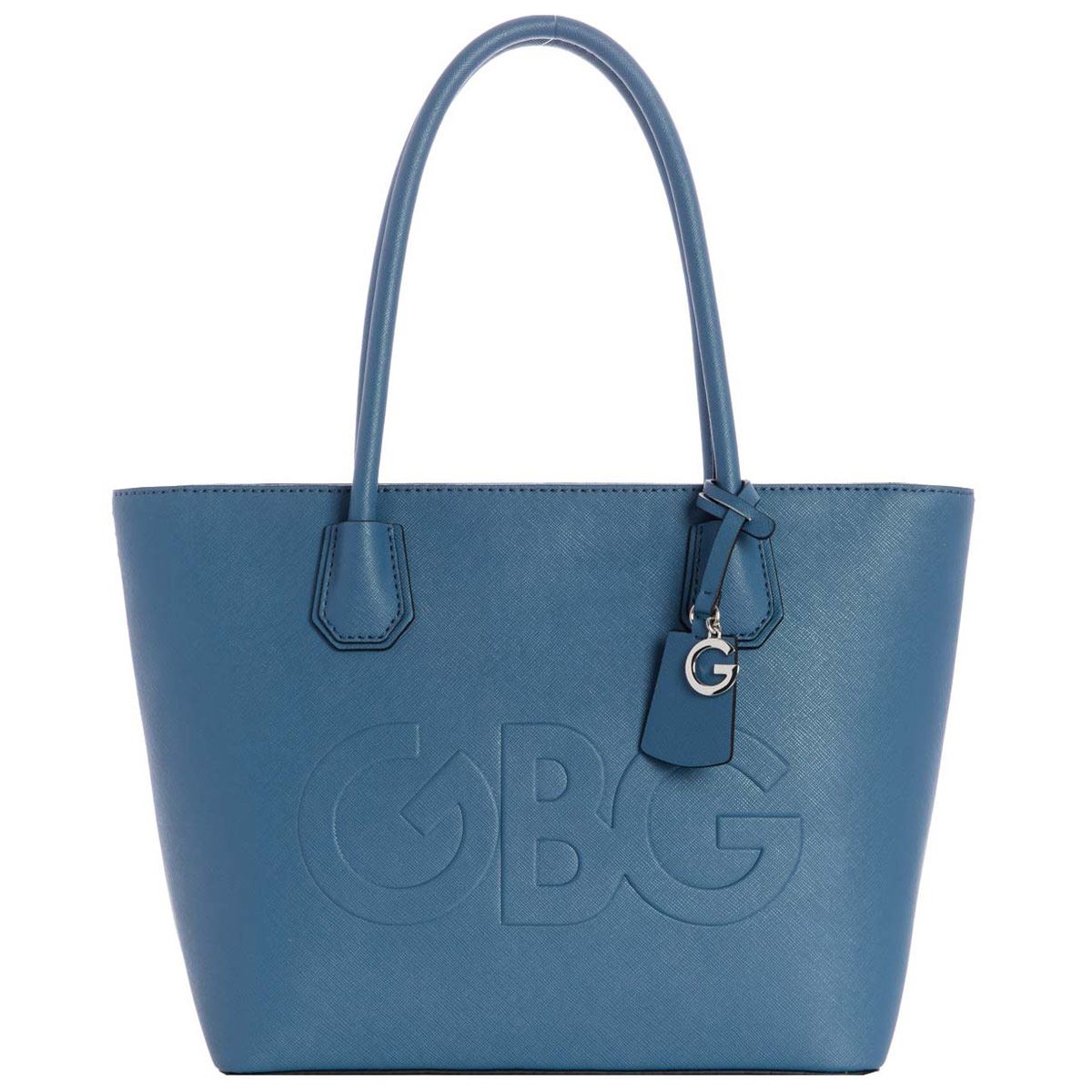 bolso azul guess