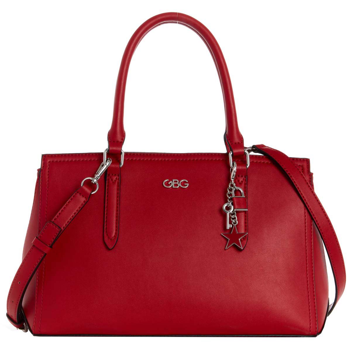 Bolso G By Guess Pacific Coast satchel  rojo