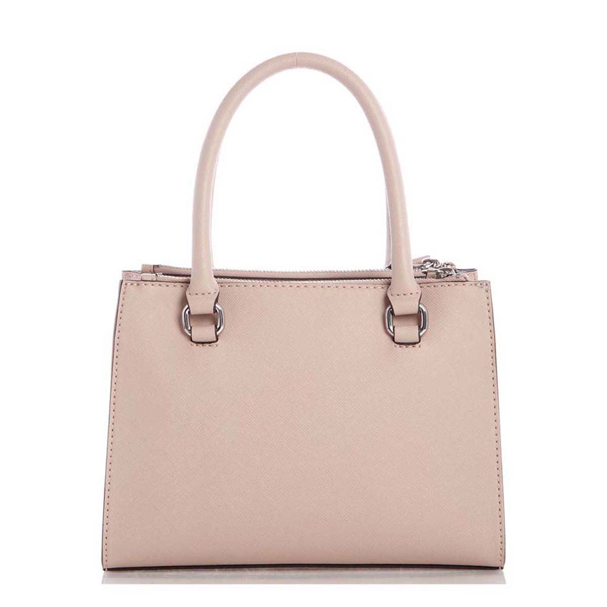Bolsa Guess Satchel Rosa Claro