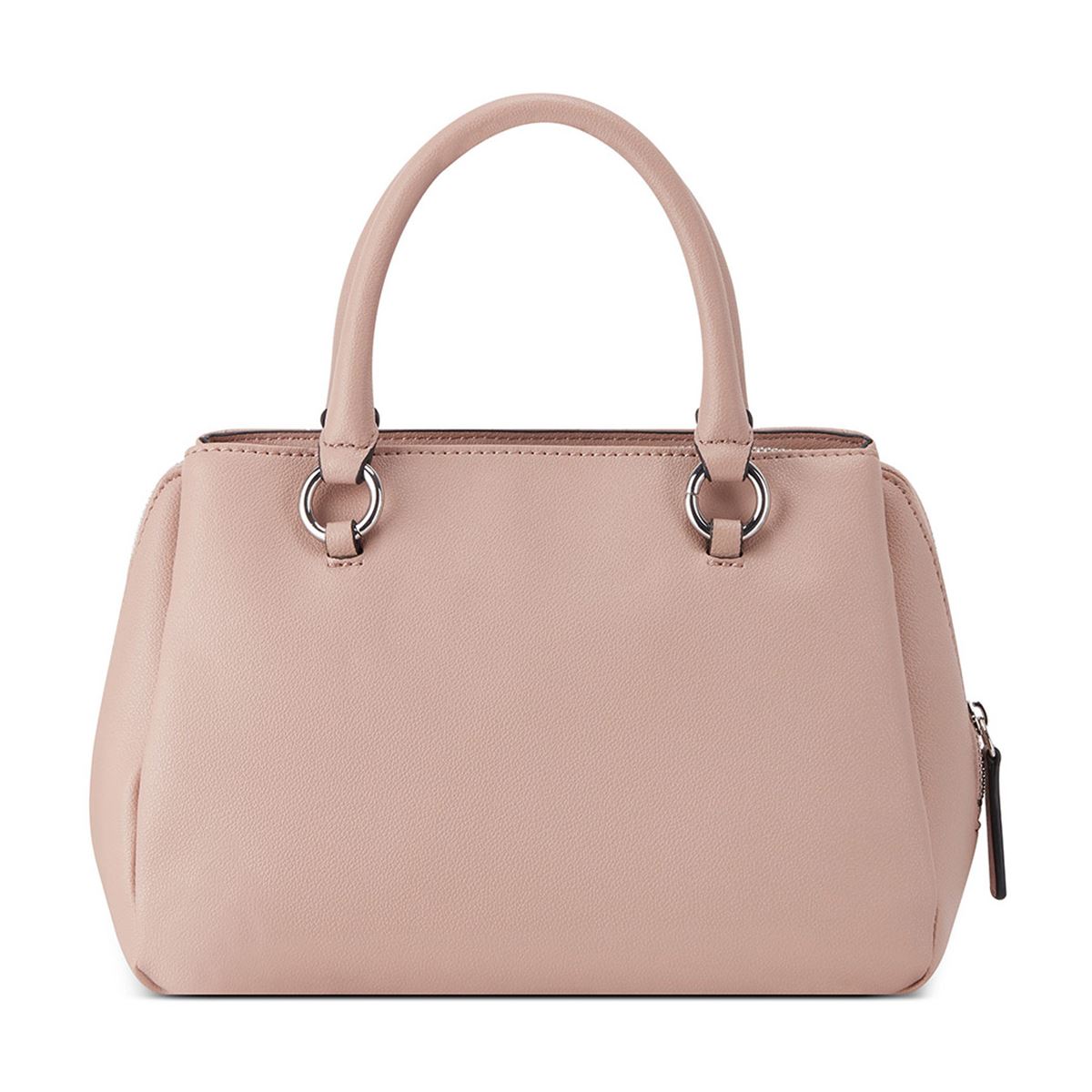 Bolsa Guess Factory Estilo Satchel En Color Rosa Viejo Modelo Vy871106-Pwd