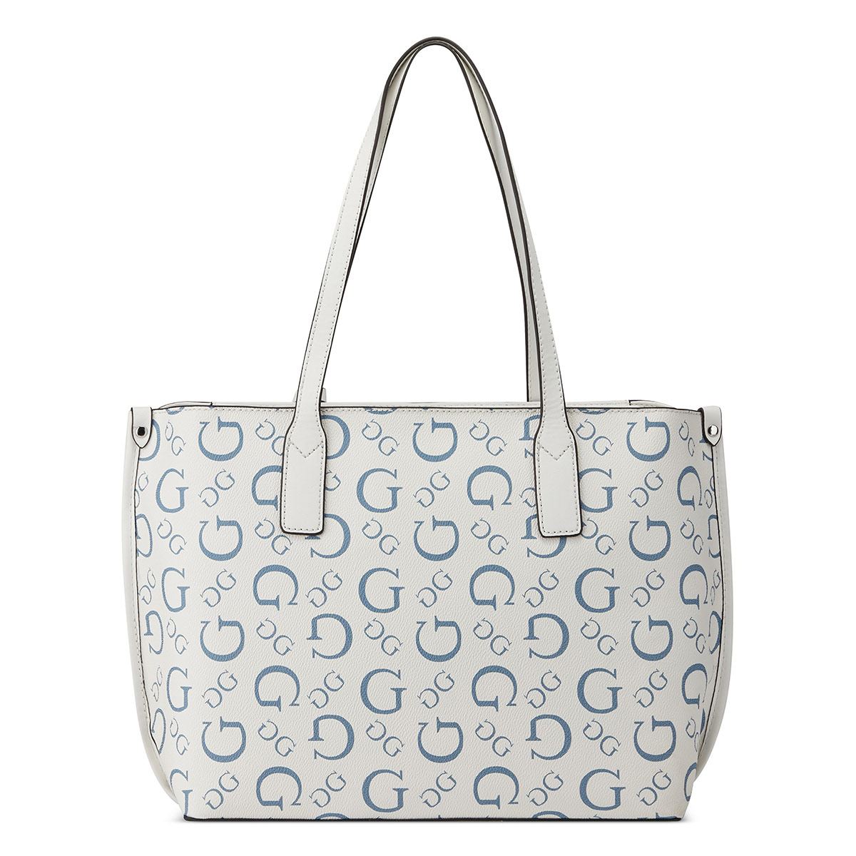 Bolsa Guess Factory Estilo Carryall En Color Azul Modelo Bb860623-Blu