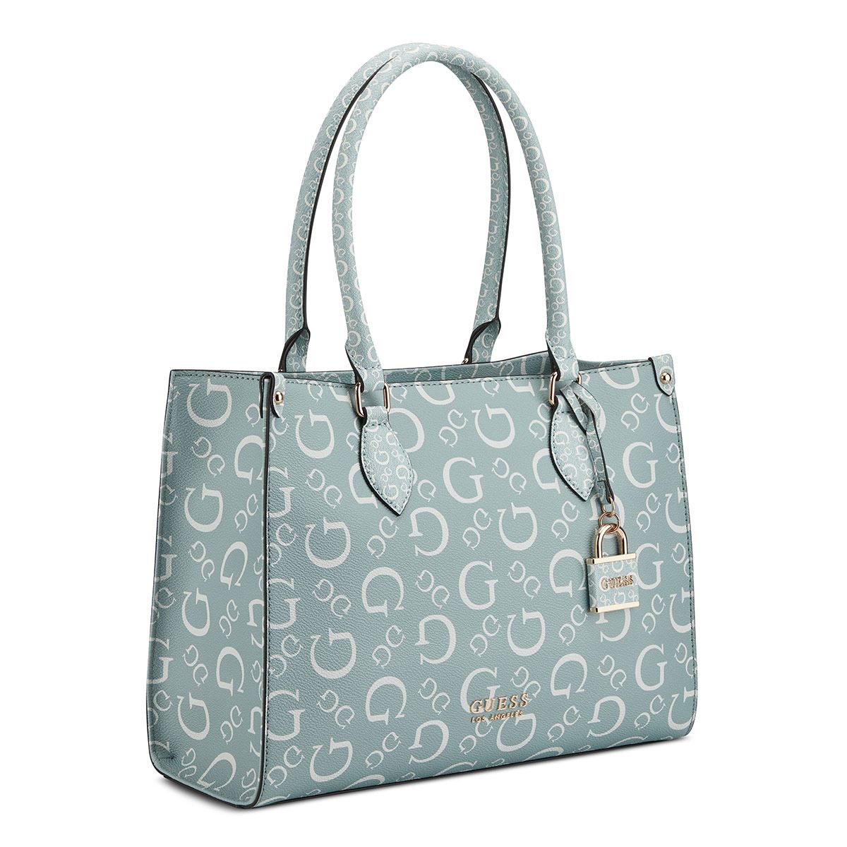 Bolsa Guess Factory Estilo Carryall En Color Azul Modelo Mg823824-Mos