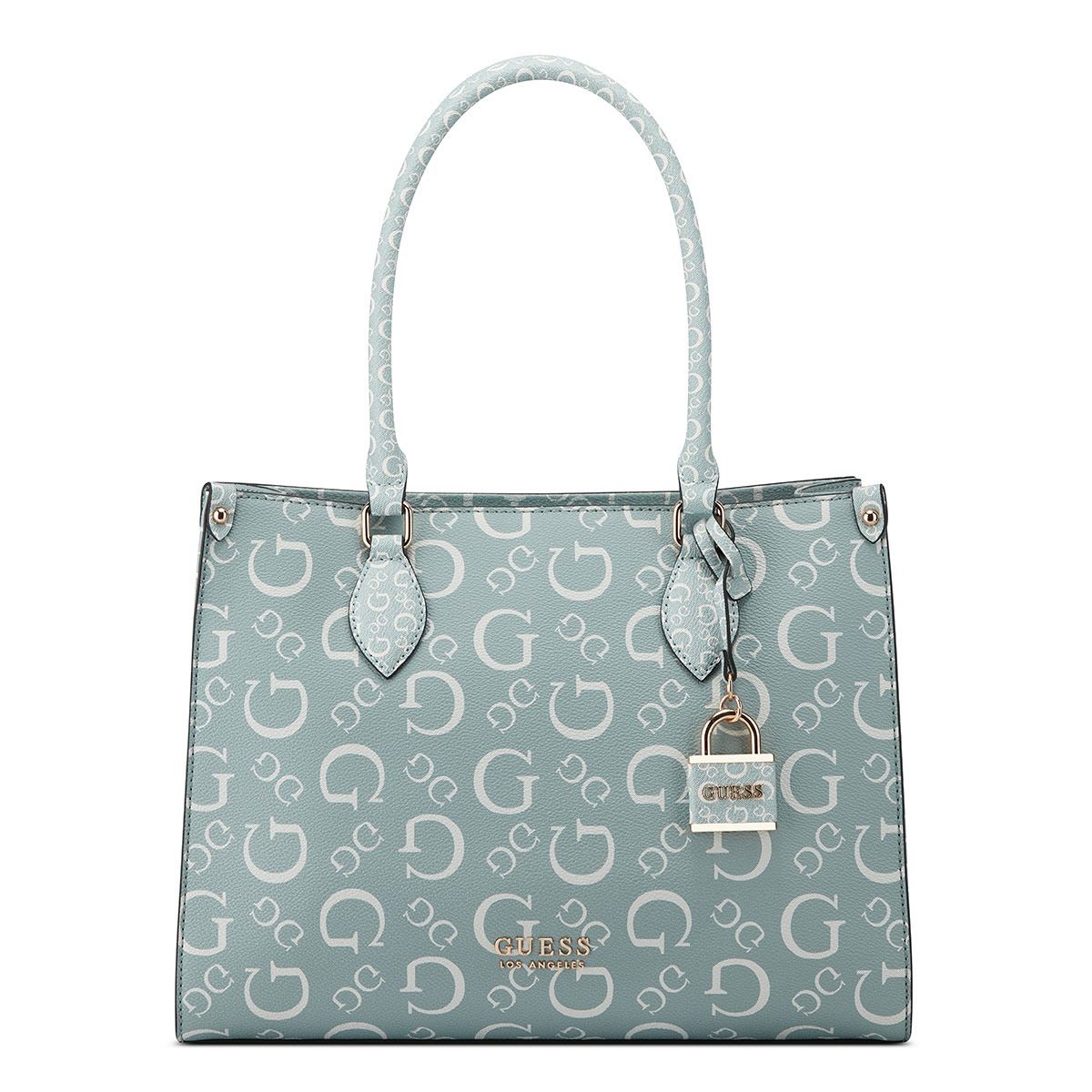 Bolsa Guess Factory Estilo Carryall En Color Azul Modelo Mg823824-Mos