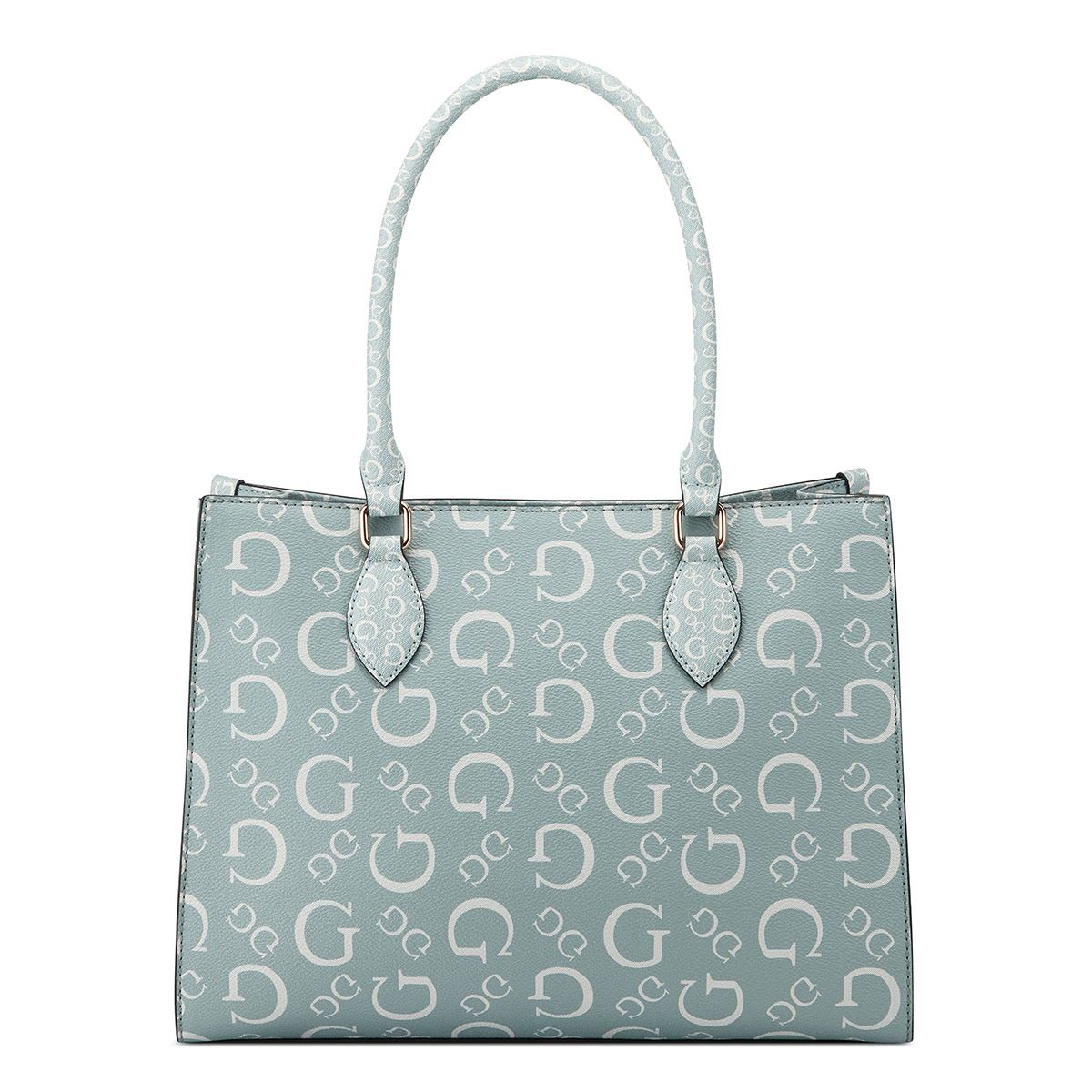 Bolsa Guess Factory Estilo Carryall En Color Azul Modelo Mg823824-Mos