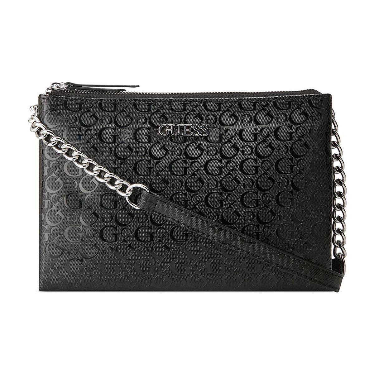 Bolsa Guess Factory Estilo Crossbody En Color Negro Modelo Sa872976-Bla