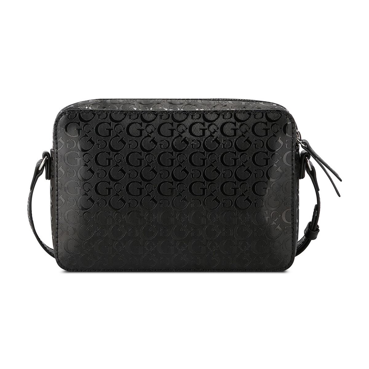 Bolsa Guess Factory Estilo Crossbody En Color Negro Modelo Sa872979-Bla