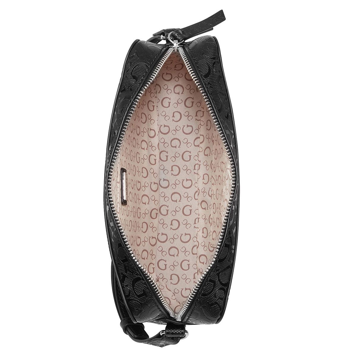 Bolsa Guess Factory Estilo Crossbody En Color Negro Modelo Sa872979-Bla