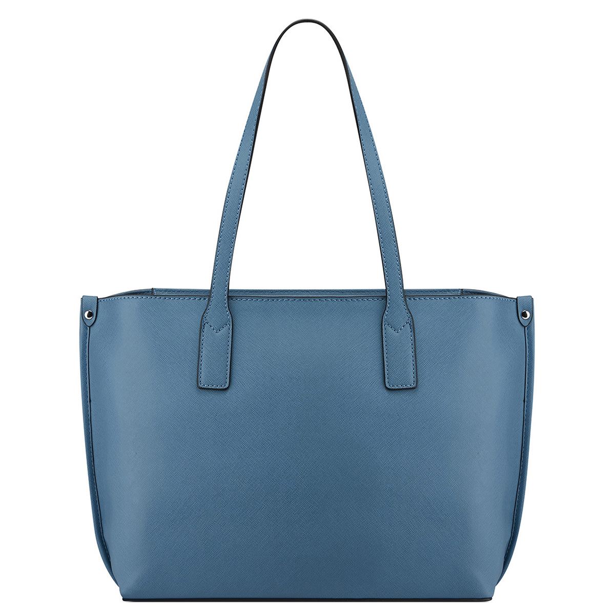 Bolsa Guess Factory Estilo Carryall En Color Azul Modelo Sf860623-Den