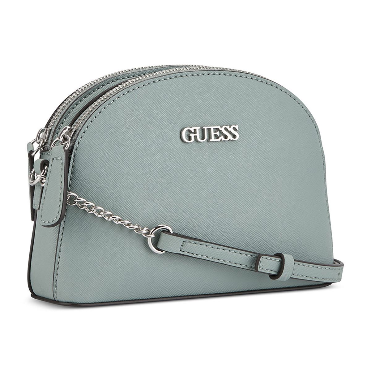 Bolsa Guess Factory Estilo Crossbody En Color Azul Modelo Sf872971-Mos