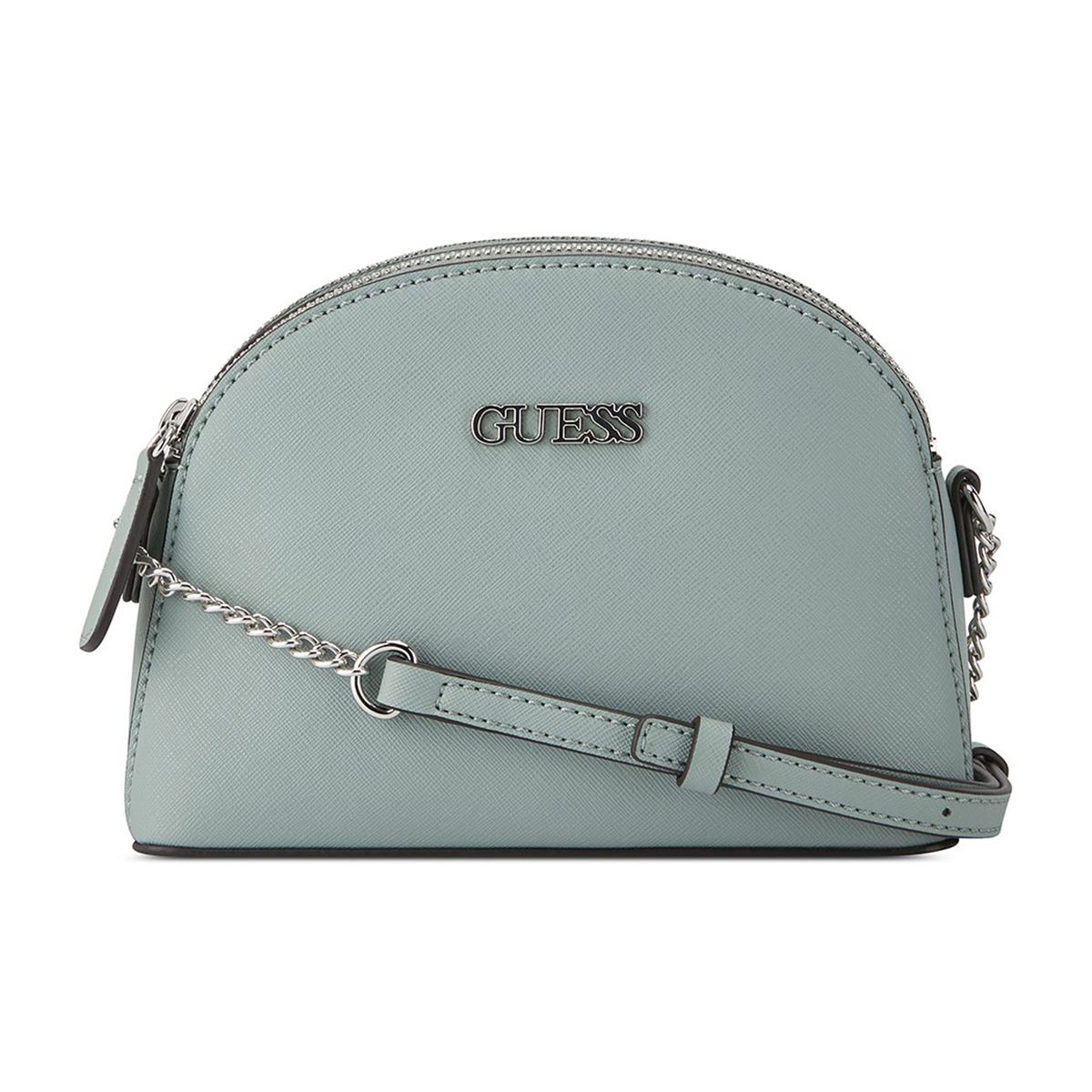 Bolsa Guess Factory Estilo Crossbody En Color Azul Modelo Sf872971-Mos