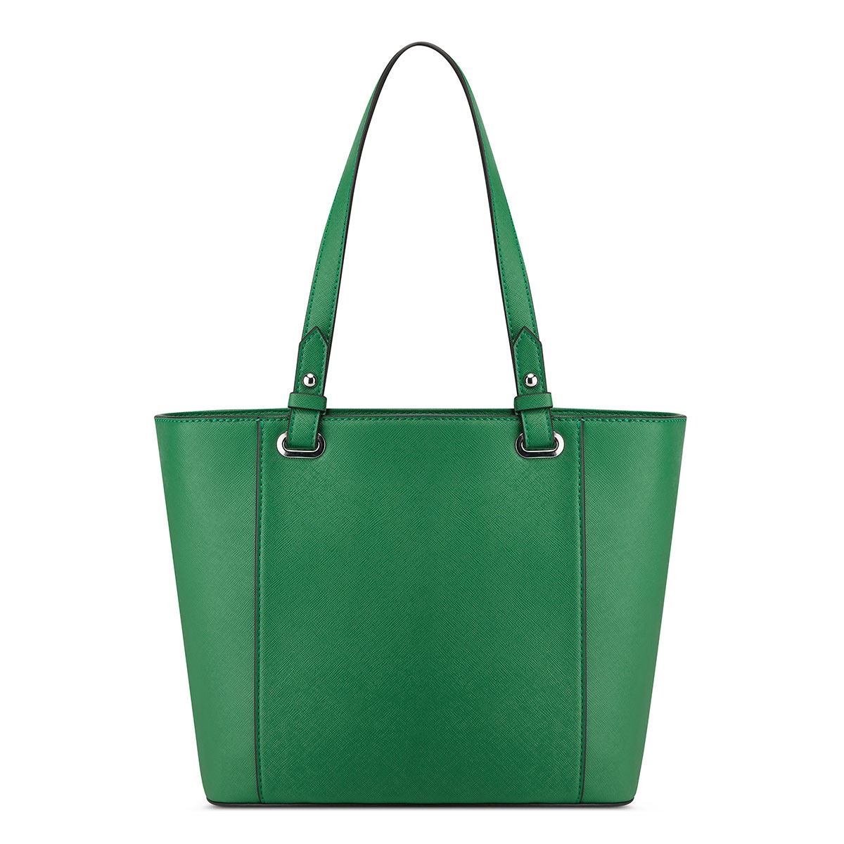 Bolsa Guess Factory Estilo Carryall En Color Verde Modelo Sf887023 Cac