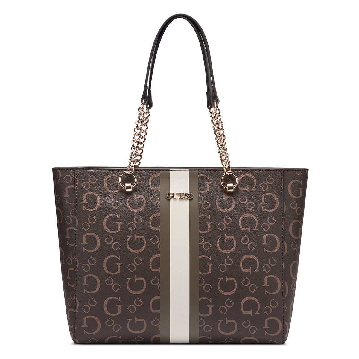 Bolsa Tote en color Café Guess Factory
