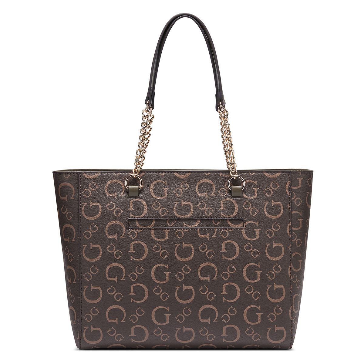 Bolsa Tote en color Café Guess Factory