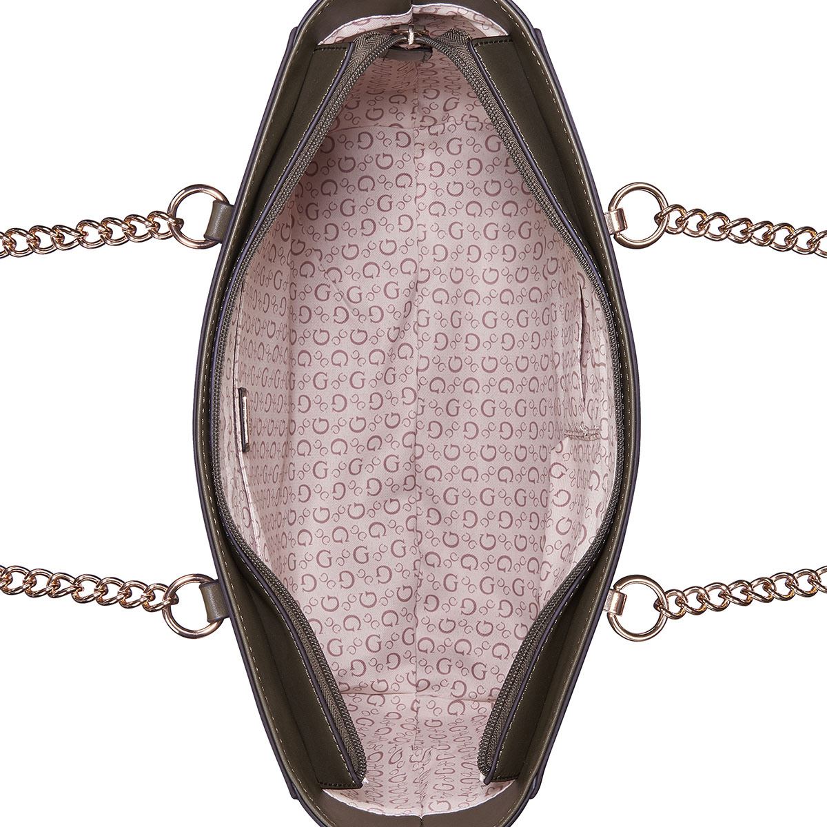 Bolsa Tote en color Café Guess Factory