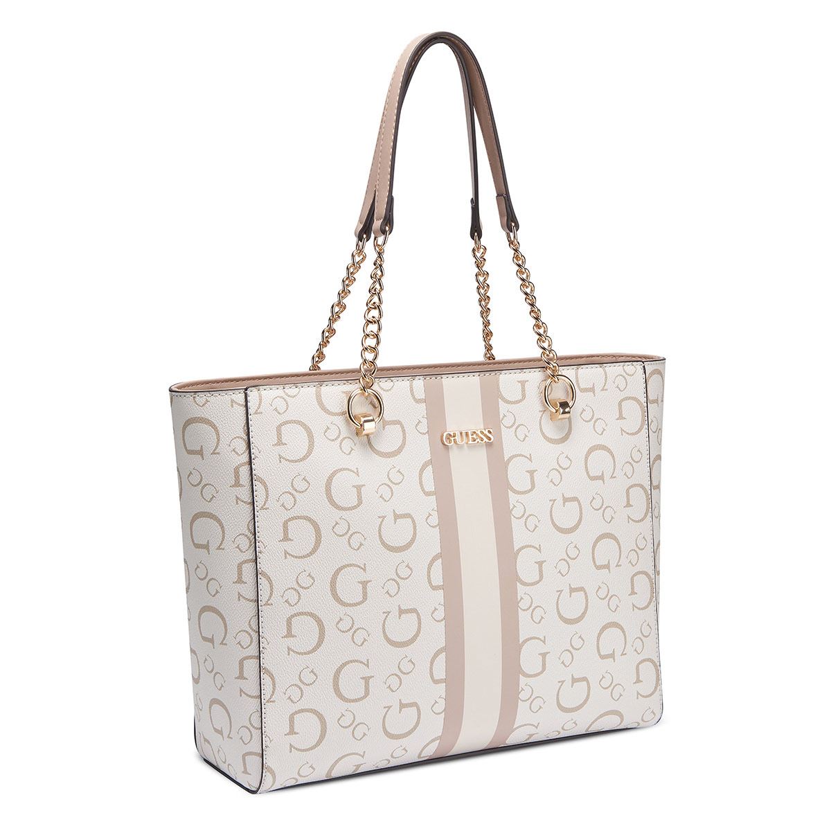 Bolsa Tote en color beige Guess Factory