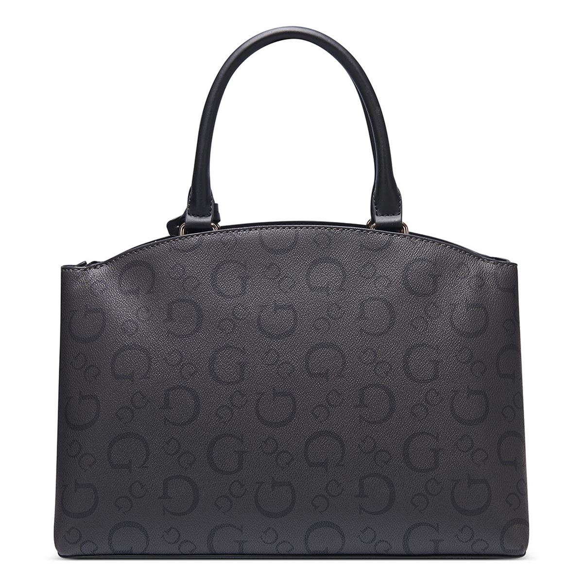 Bolsa Guess Factory Satchel en color Negro