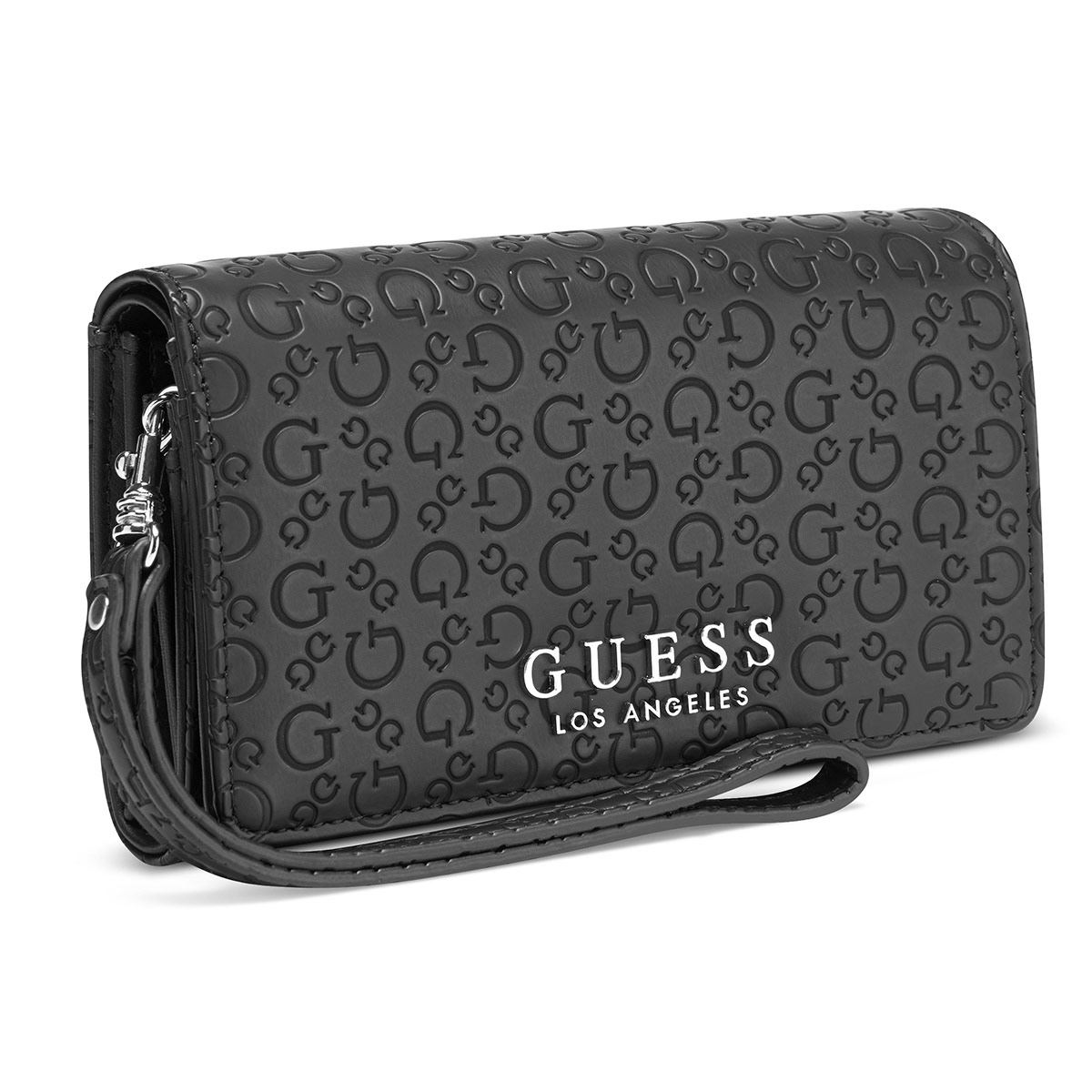 Cartera Slg Phone Organizer en color Negro Guess Factory