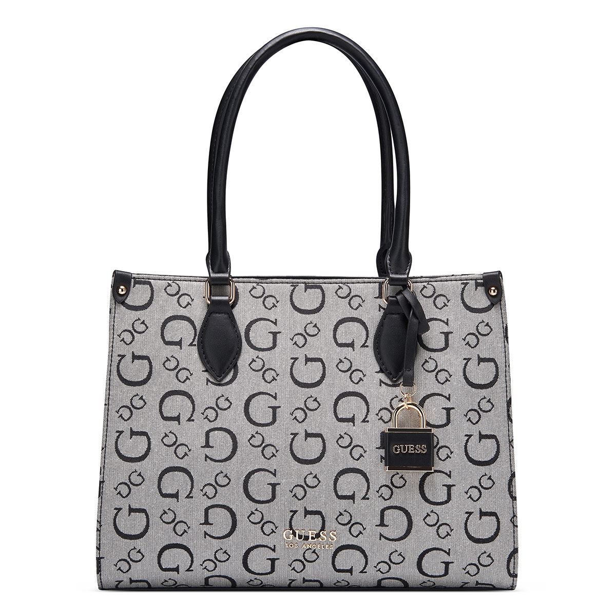 Bolsa guess negra online con blanco