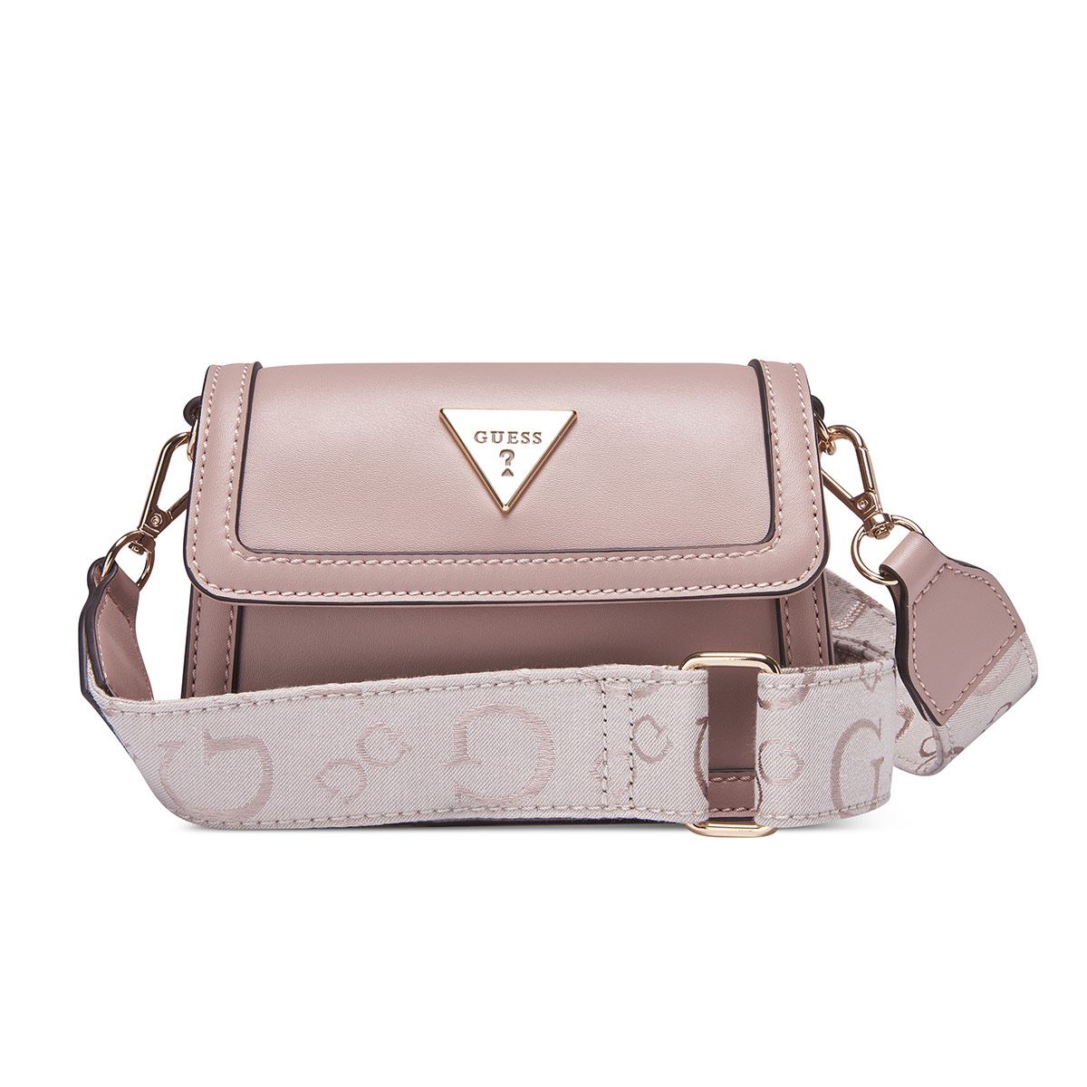 Bolsa Crossbody en color Rosa Medio Guess Factory