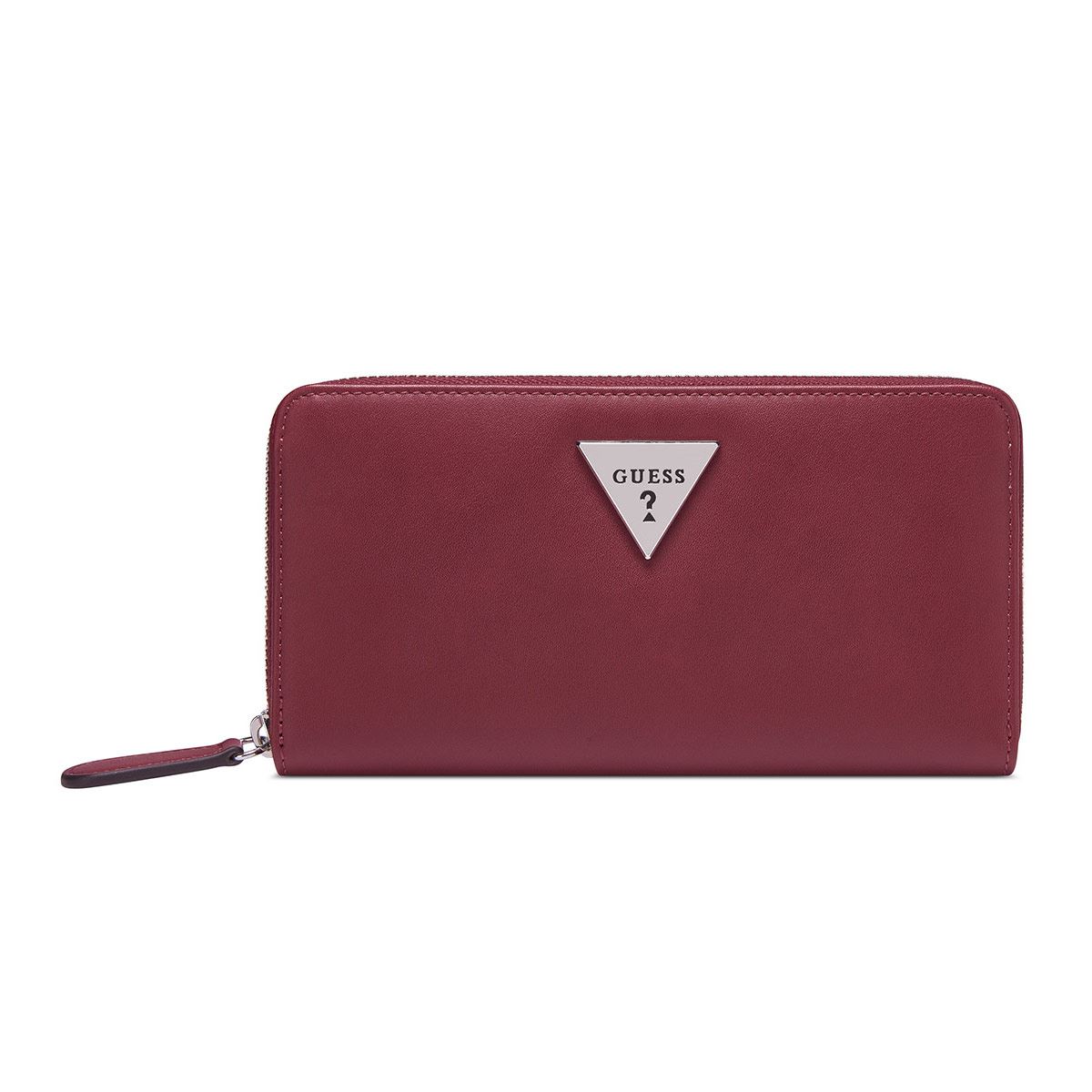 Cartera Slg Zip Around en color Rojo Guess Factory