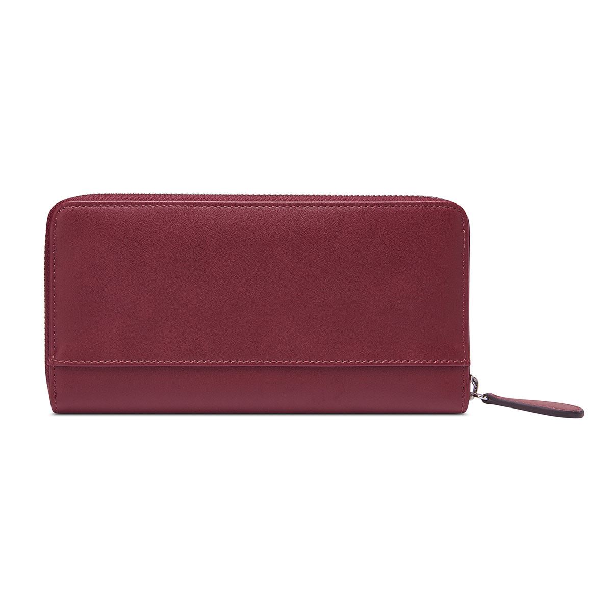 Cartera Slg Zip Around en color Rojo Guess Factory
