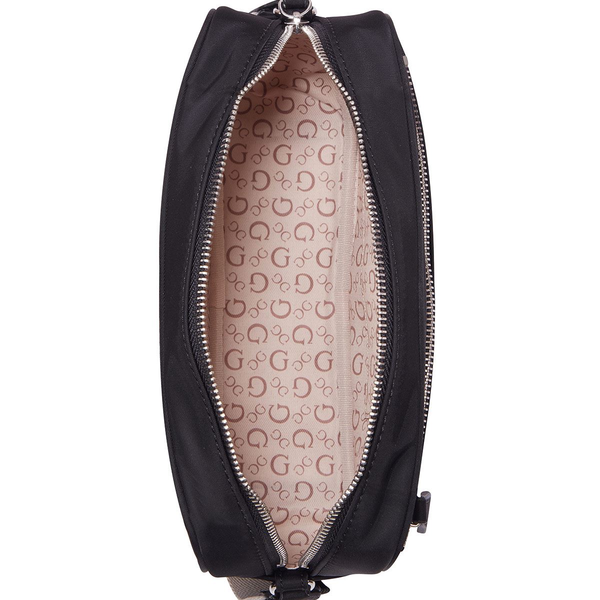 Bolsa Guess Factory Crossbody en color Negro