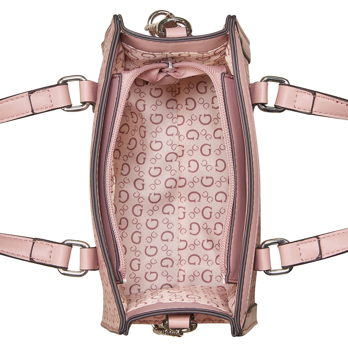 Bolsa Top Zip en color Rosa Medio Guess Factory