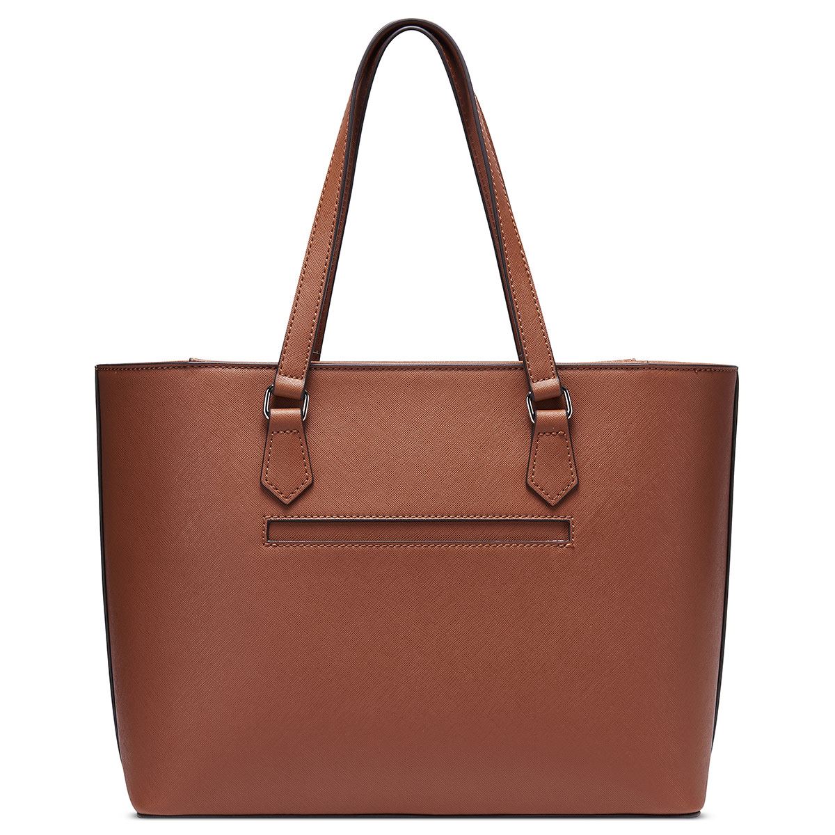 Bolsa Guess Factory Tote en color Café Claro