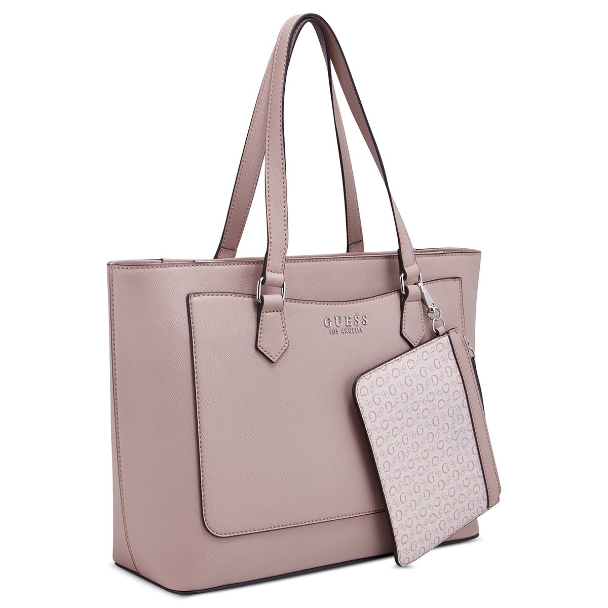 Bolsa Guess Factory Tote en color Rosa