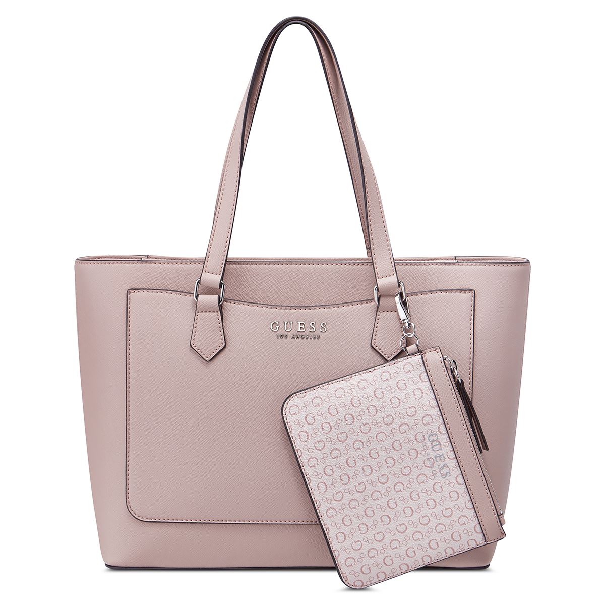 Bolsa Guess Factory Tote en color Rosa