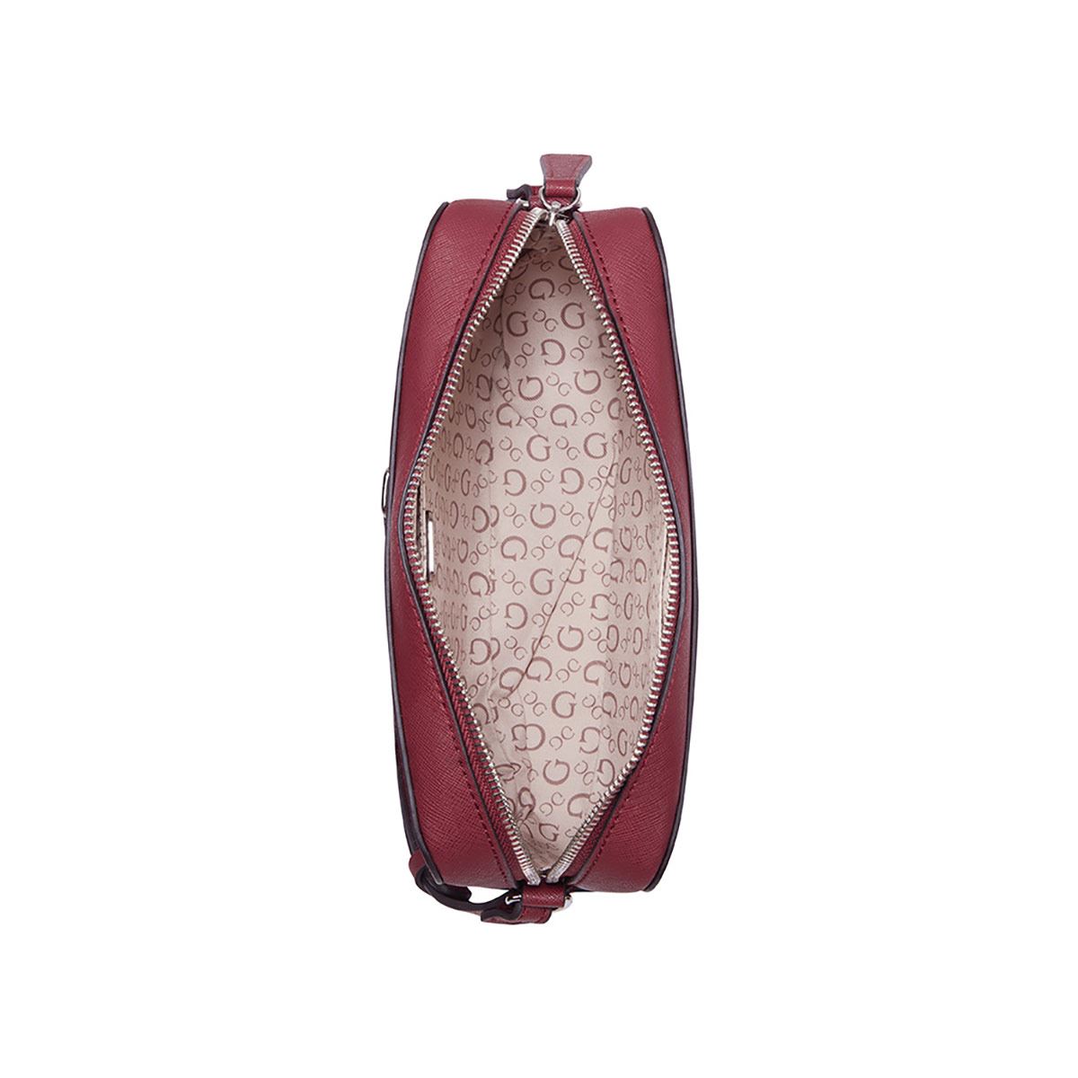 Bolsa Crossbody En Color Rojo Guess Factory