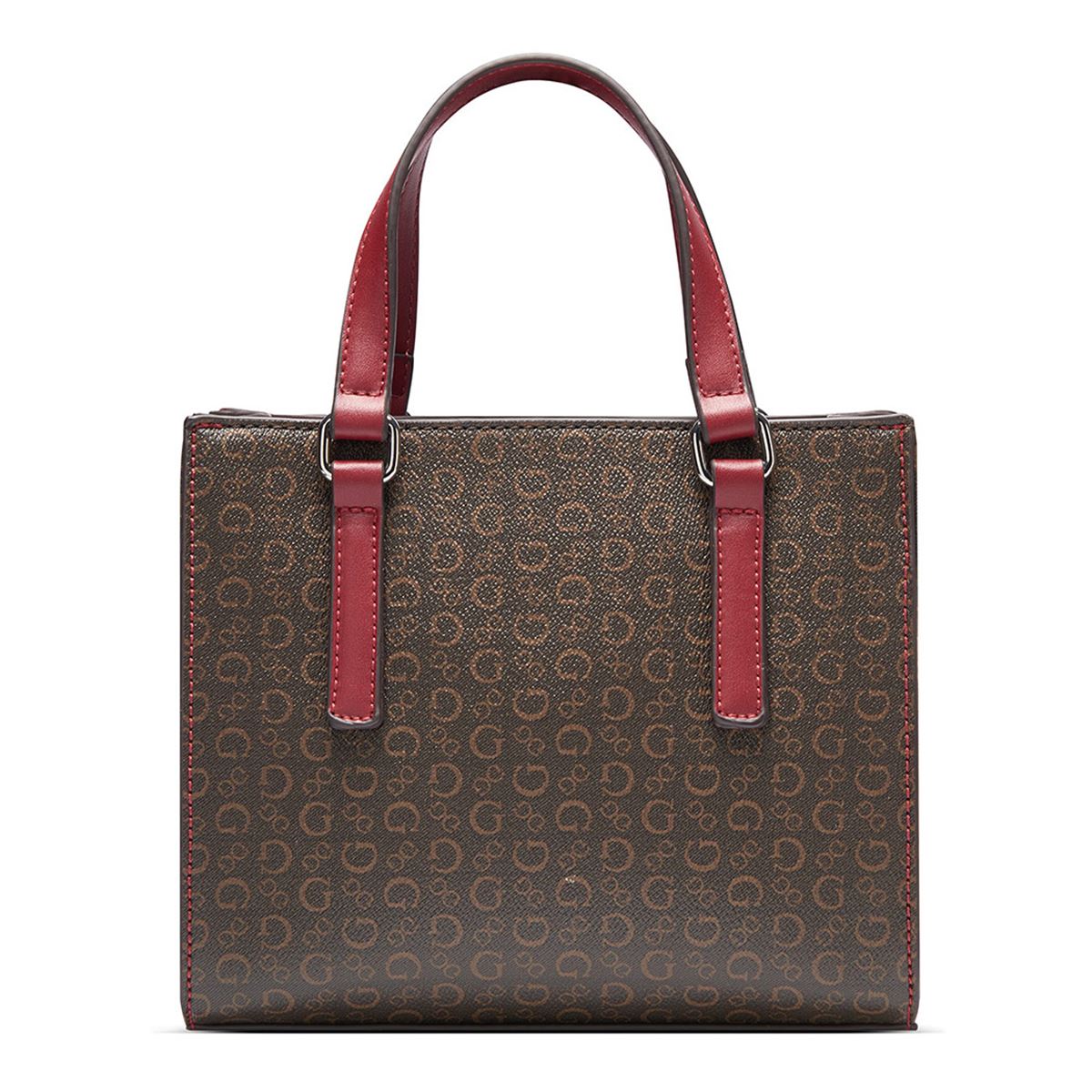 Bolsa Top Zip en color Rojo Guess Factory