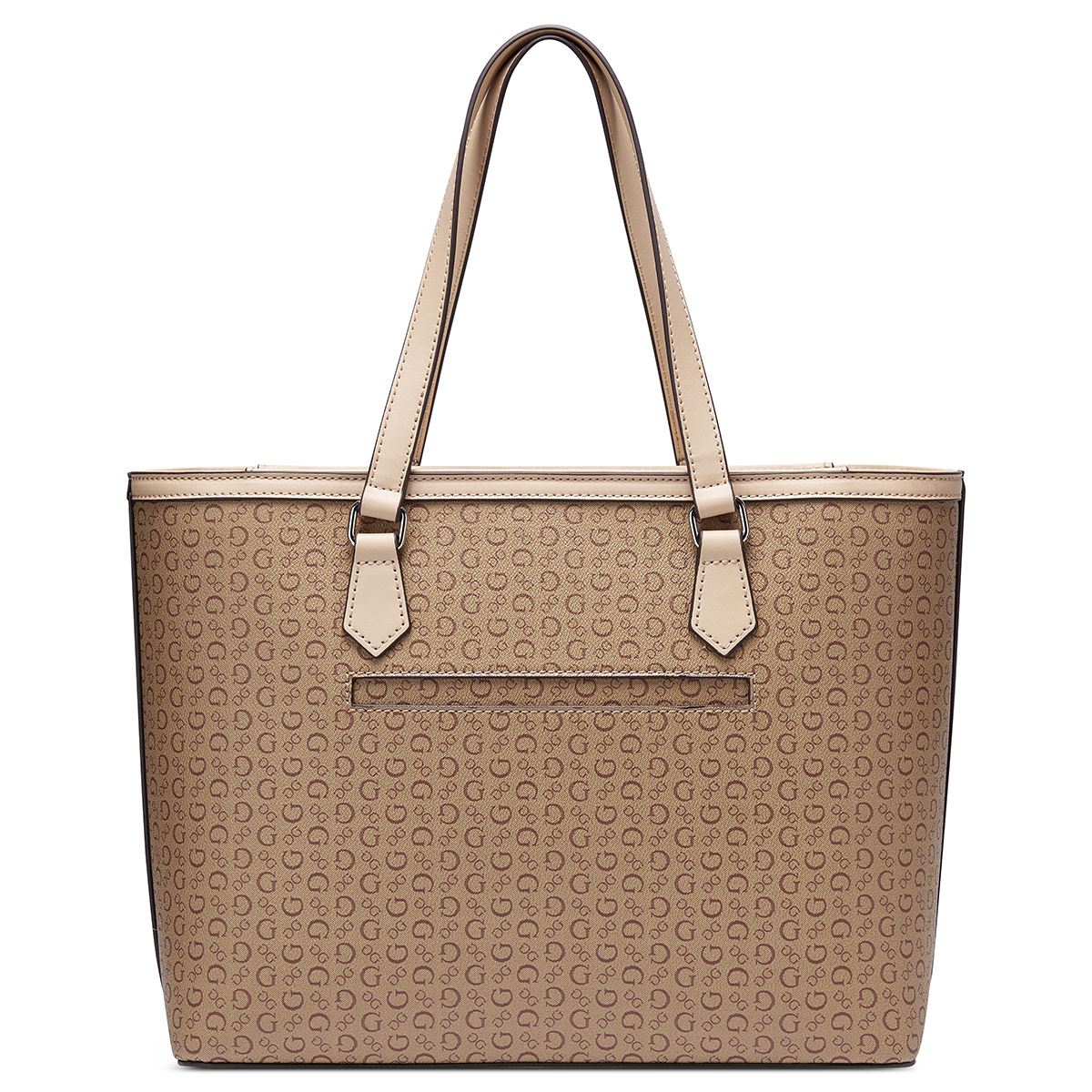 Bolsa Guess Factory Tote en color Café